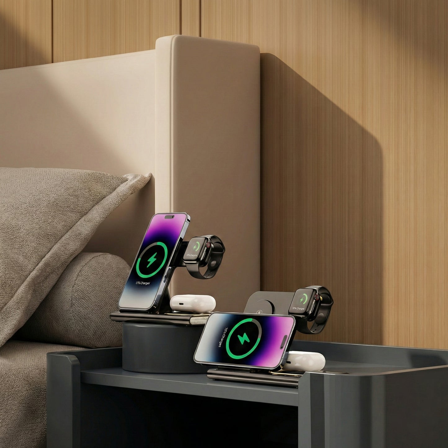 Wireless Charger iPhone Charging Station