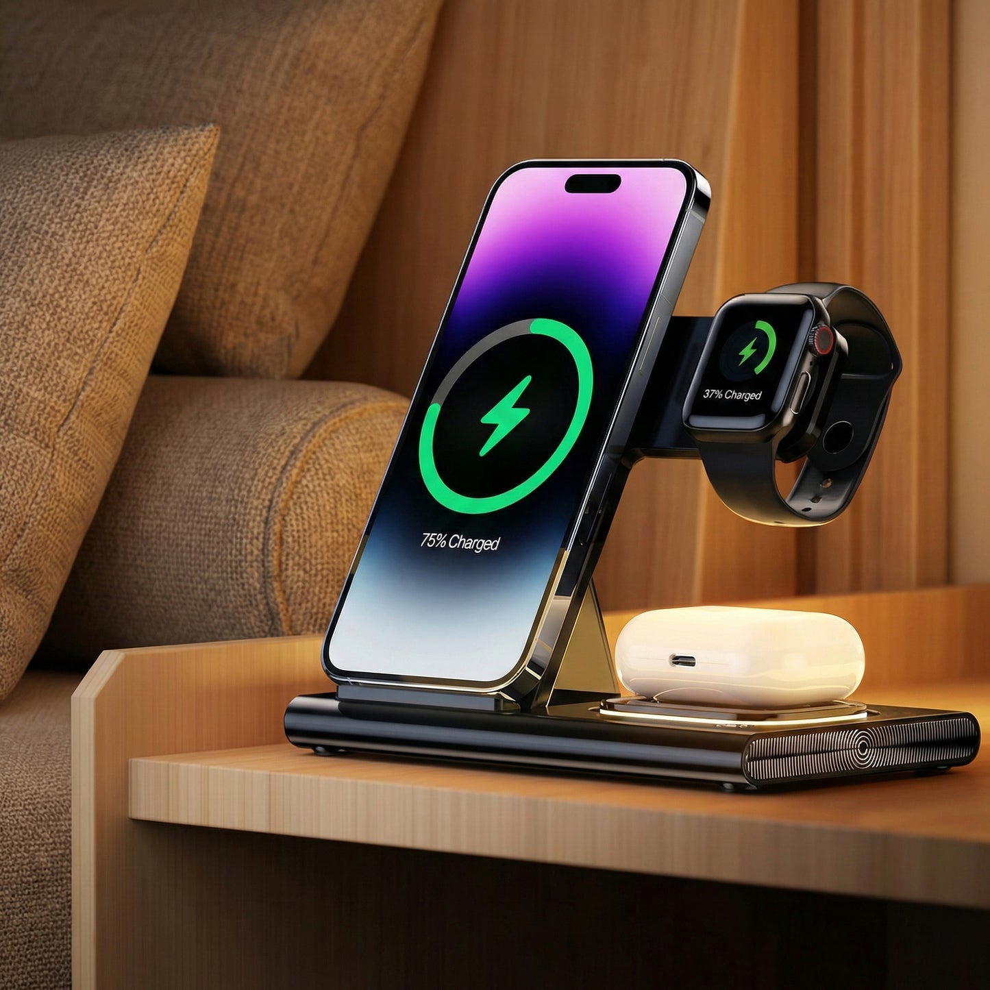 Wireless Charger iPhone Charging Station