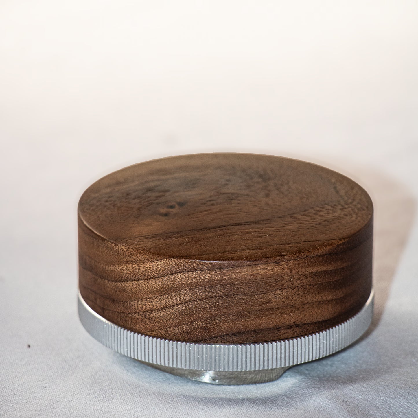 Wooden espresso distributor tool