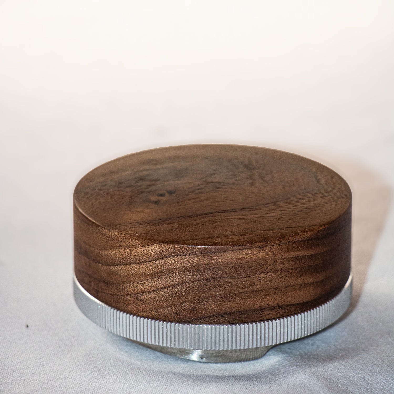 Wooden espresso distributor tool