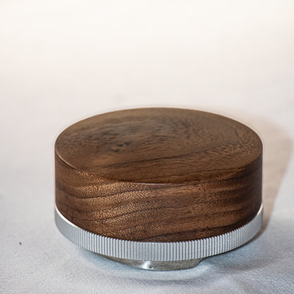 Wooden espresso distributor tool